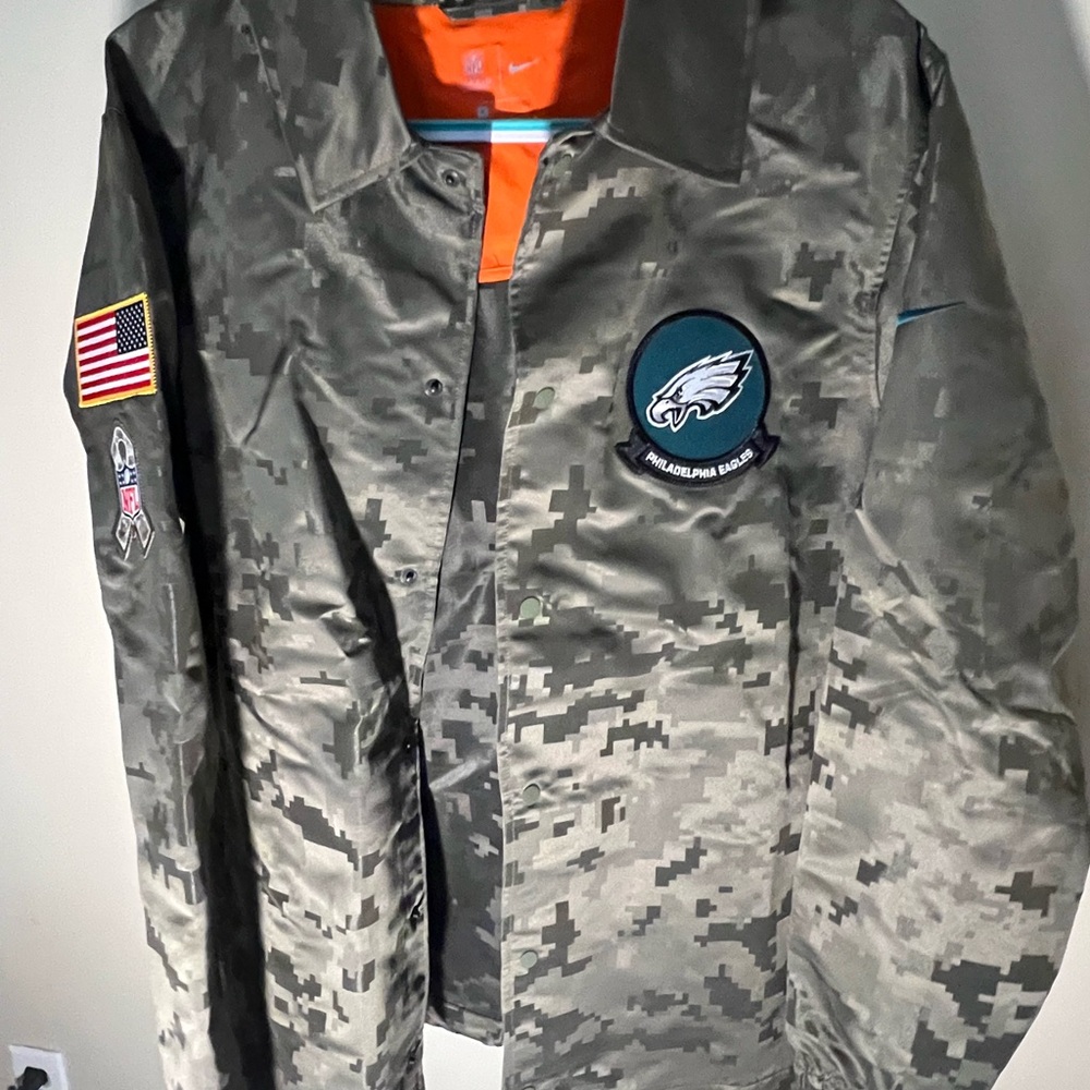 Nike Digital Camo Eagles Jacket